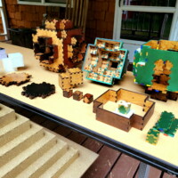 Preparing my table for the Arts in Bloom Fest